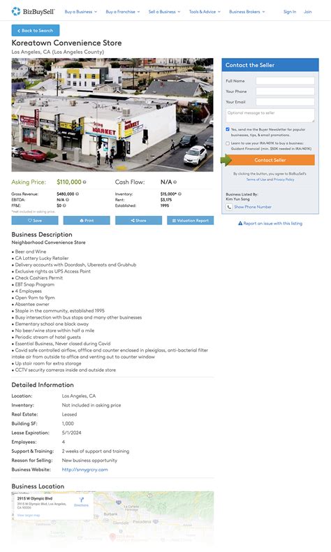 Store Listing .